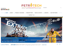 Tablet Screenshot of petrotechgroup.org